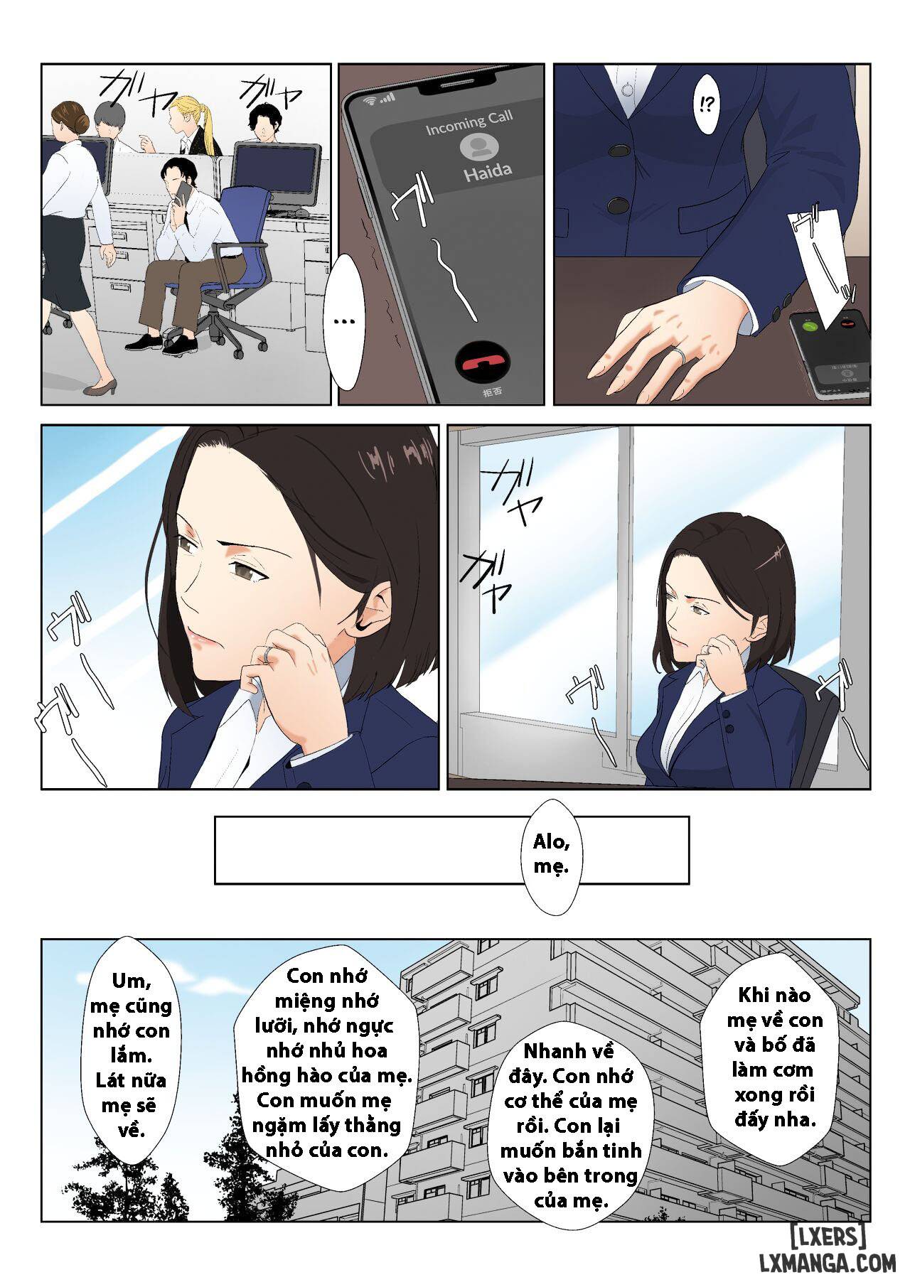 HentaiVN.net - Ảnh 49 - BariCare Kaa-san ga DQN ni Netorareta Vol.1 - Chương 3 Màu ( Lời thoại hàng ngày không theo nguyên tác)