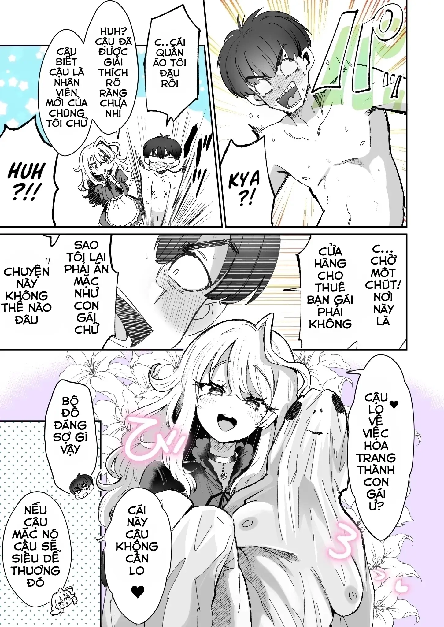 HentaiVN.net - Ảnh 3 - Góc Khuất Ngành Bạn Gái Thuê - Chap 1