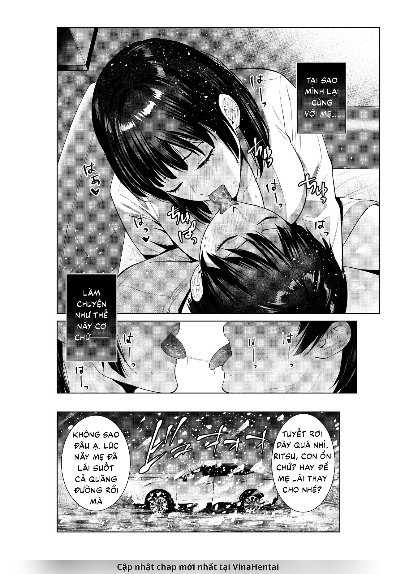 HentaiVN.net - Ảnh 4 - Ngày tôi cùng mẹ đi đến khách sạn tình yêu - Oneshot