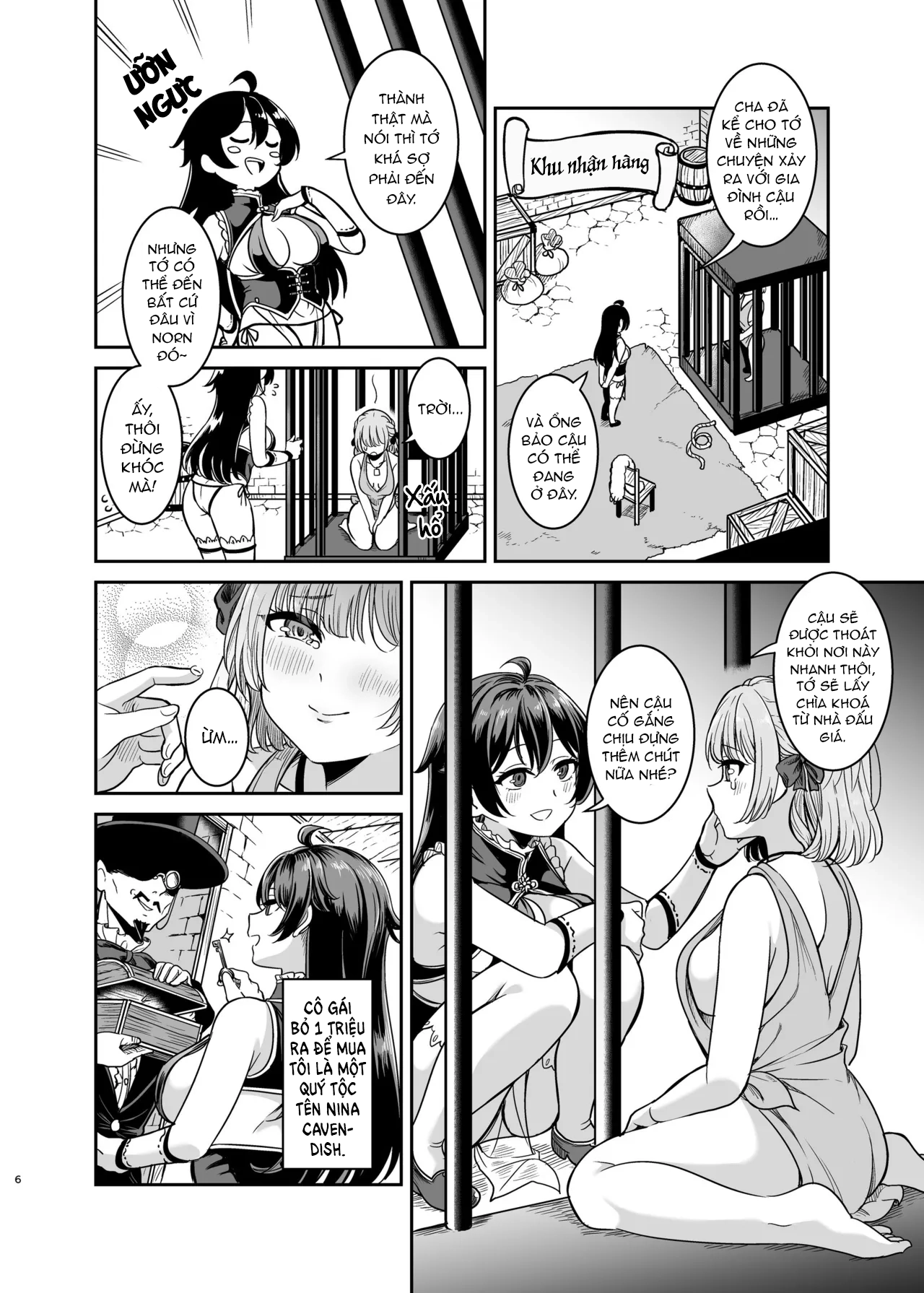 HentaiVN.net - Ảnh 5 - Khoá Huấn Luyện Nô Lệ Tình Dục Của Cô Chủ Yandere - oneshot