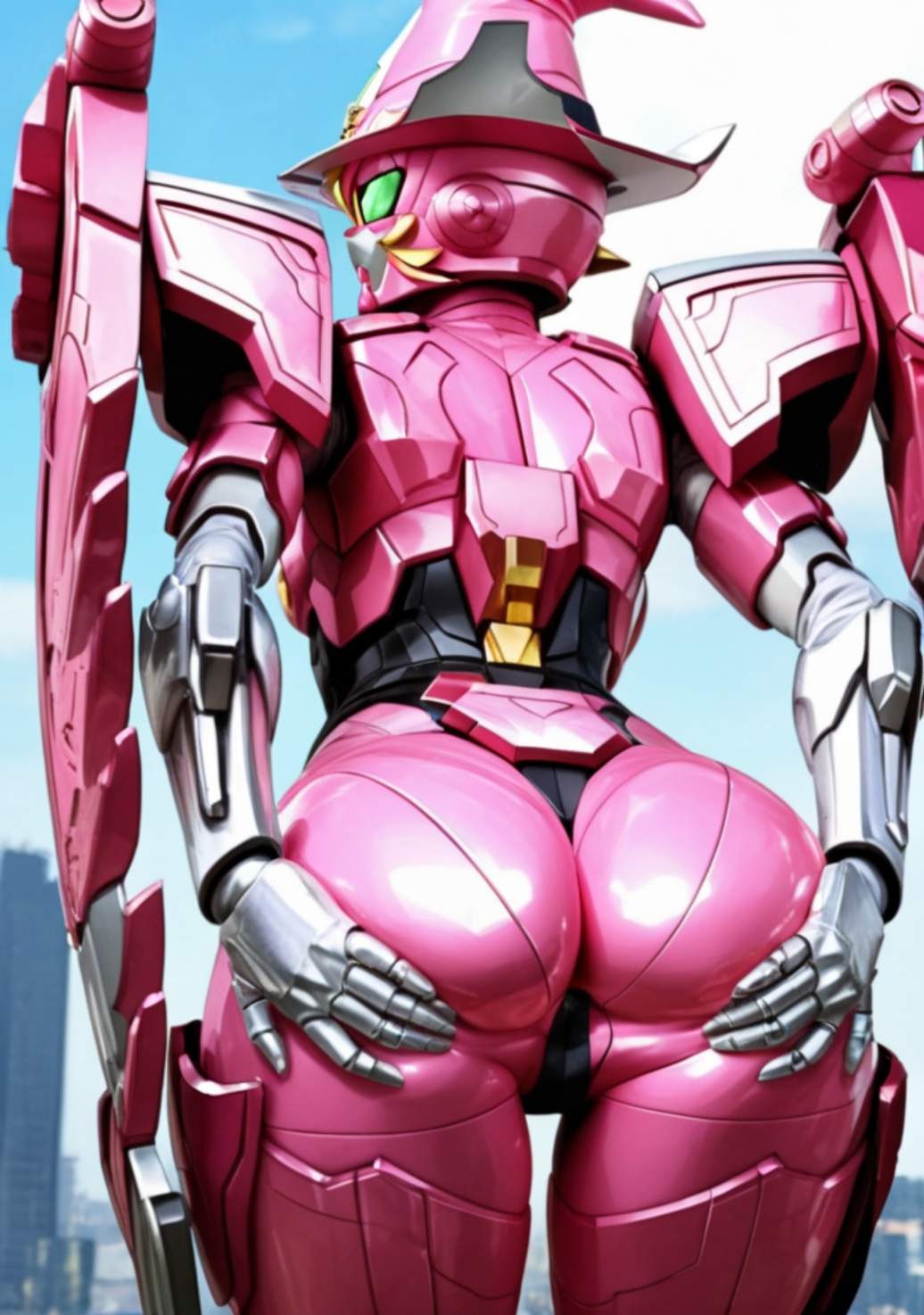 HentaiVN.net - Ảnh 5 - Thử nghiệm mô hình toku robot - Zenkai magine