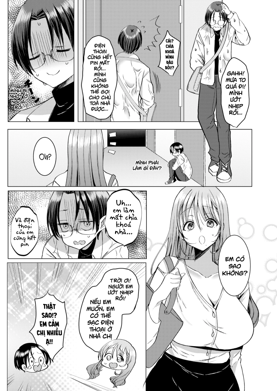 HentaiVN.net - Ảnh 5 - Nobody Told Me My Oshi Was Licking My Ear From Next Door! - Oneshot