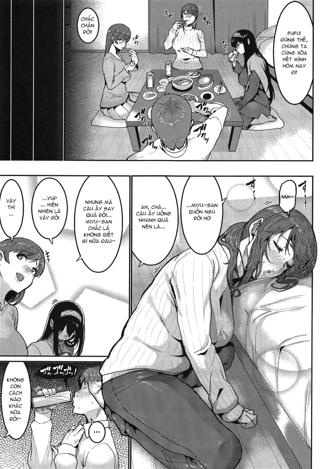 HentaiVN.net - Ảnh 3 - Mọi Người Ai Cũng Muốn Được Say - Oneshot