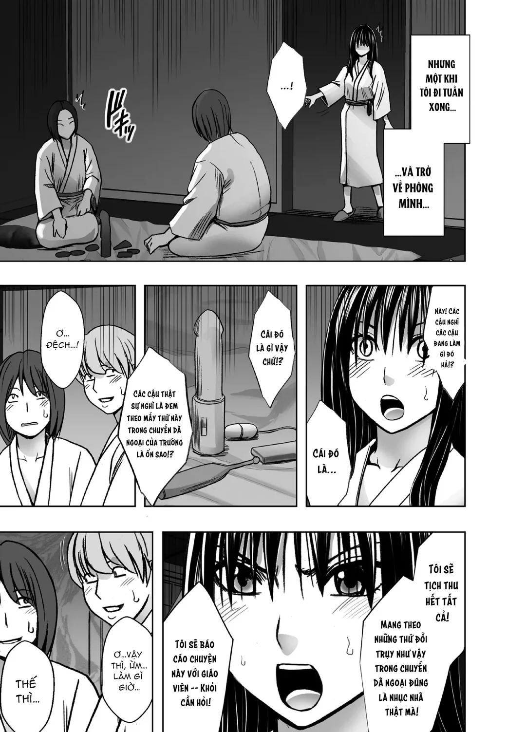 HentaiVN.net - Ảnh 4 - Bị bao vây: Chuyến đi của trường - Oneshot