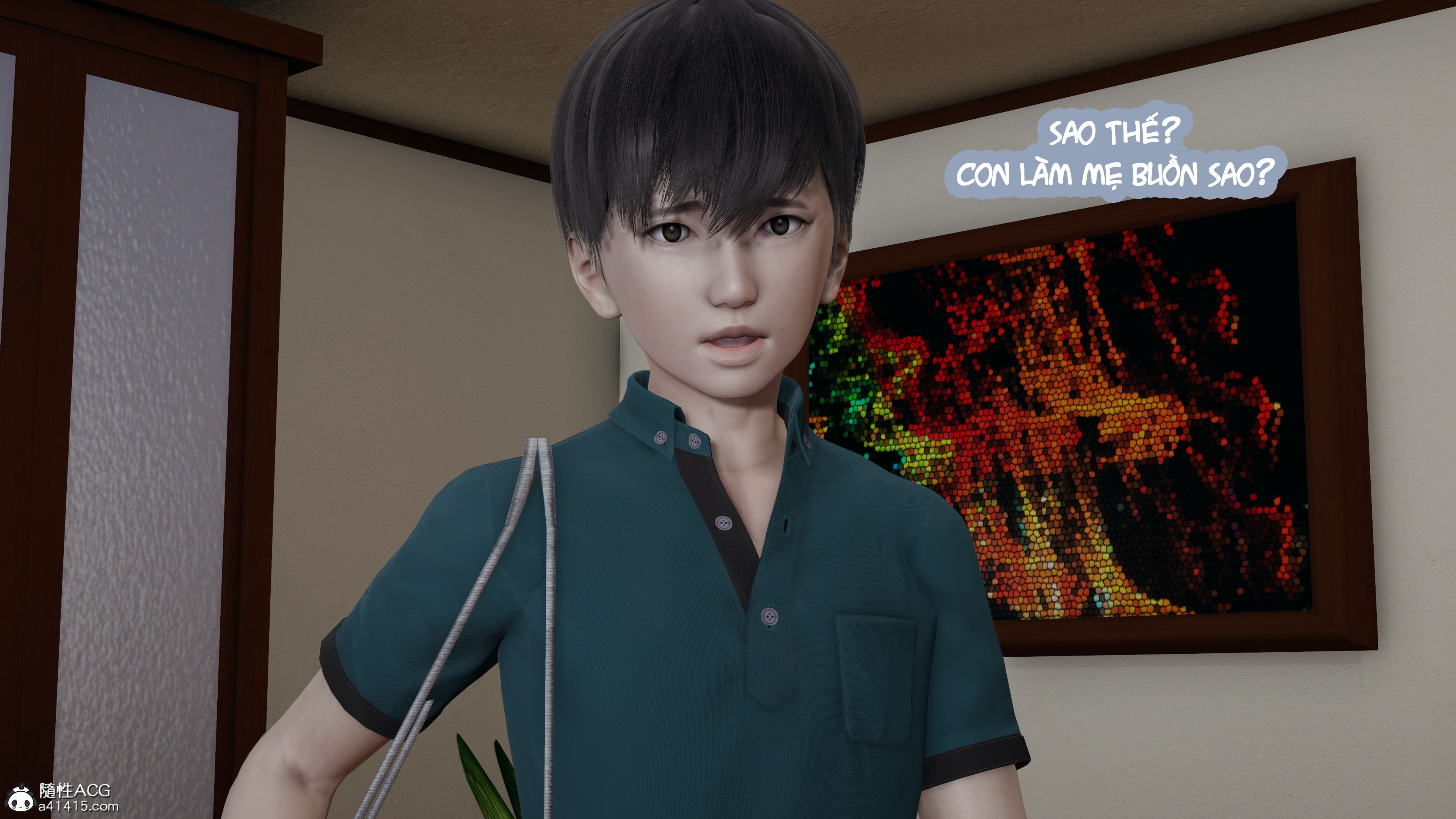 HentaiVN.net - Ảnh 5 - Mẹ Bị Người Khác Cưỡng Hiếp - Chương 2A ( Bị Cướp)