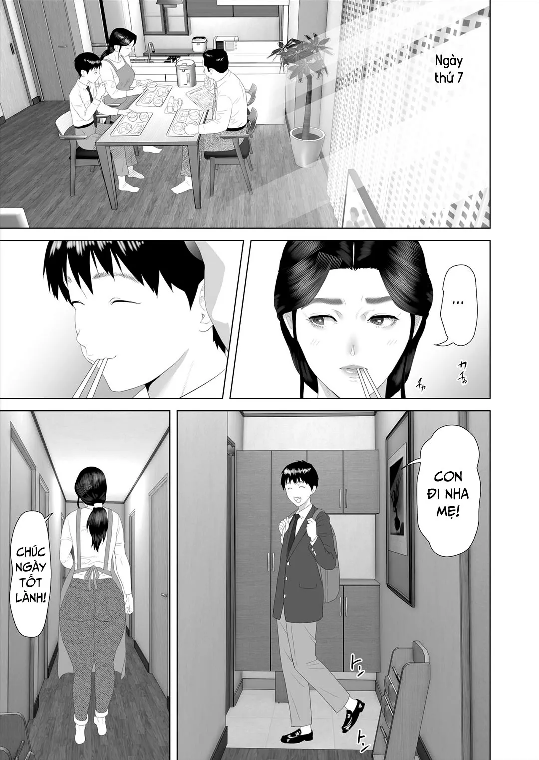 HentaiVN.net - Ảnh 4 - Cách mà tôi có mối quan hệ này với mẹ mình [Boku Ga Okasanto Konna Koto Ni Natchau Hanashi; The Story Of How I Wound Up Like This With My Mother] - Chap 2A