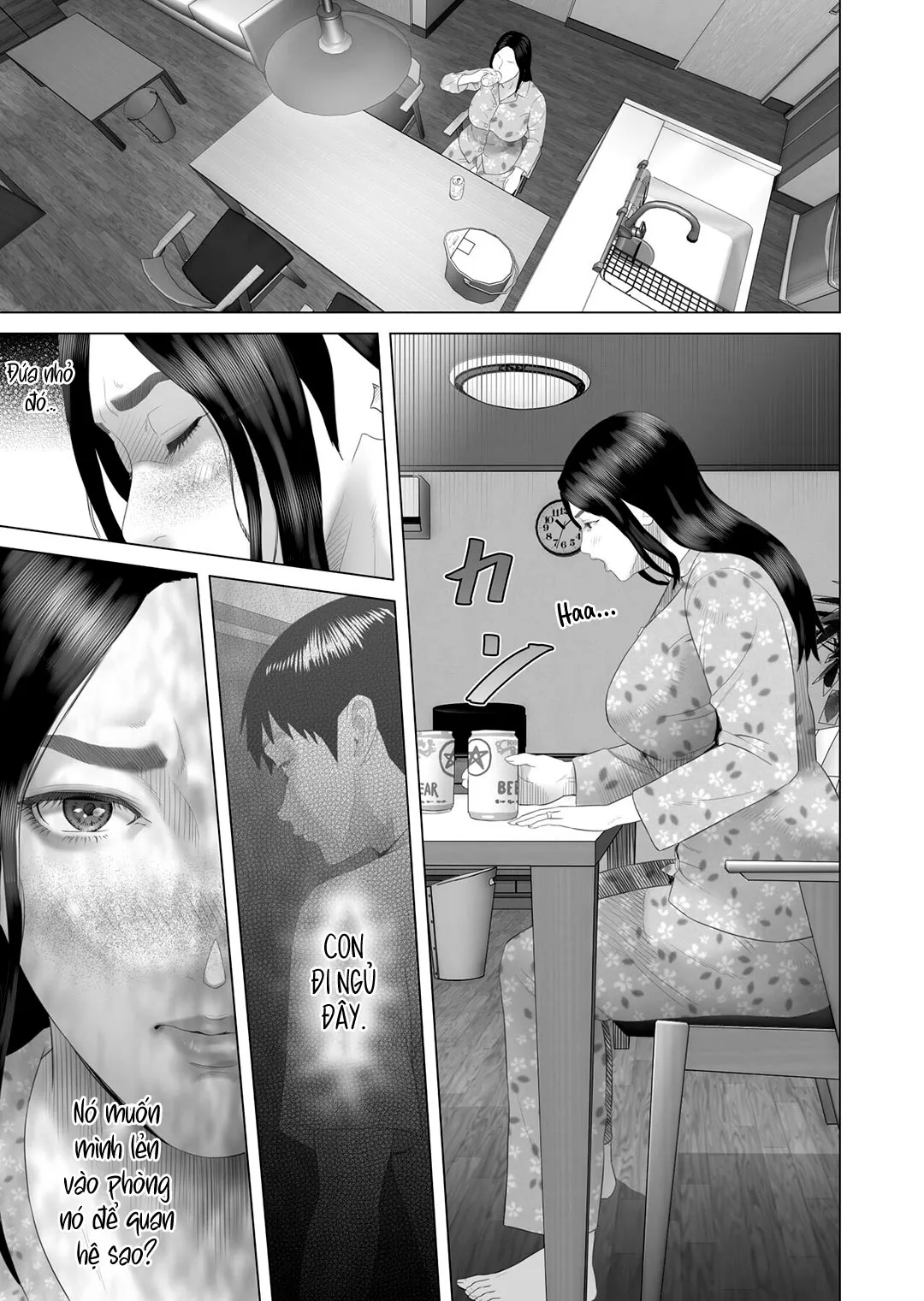 HentaiVN.net - Ảnh 4 - Cách mà tôi có mối quan hệ này với mẹ mình [Boku Ga Okasanto Konna Koto Ni Natchau Hanashi; The Story Of How I Wound Up Like This With My Mother] - Chap 4