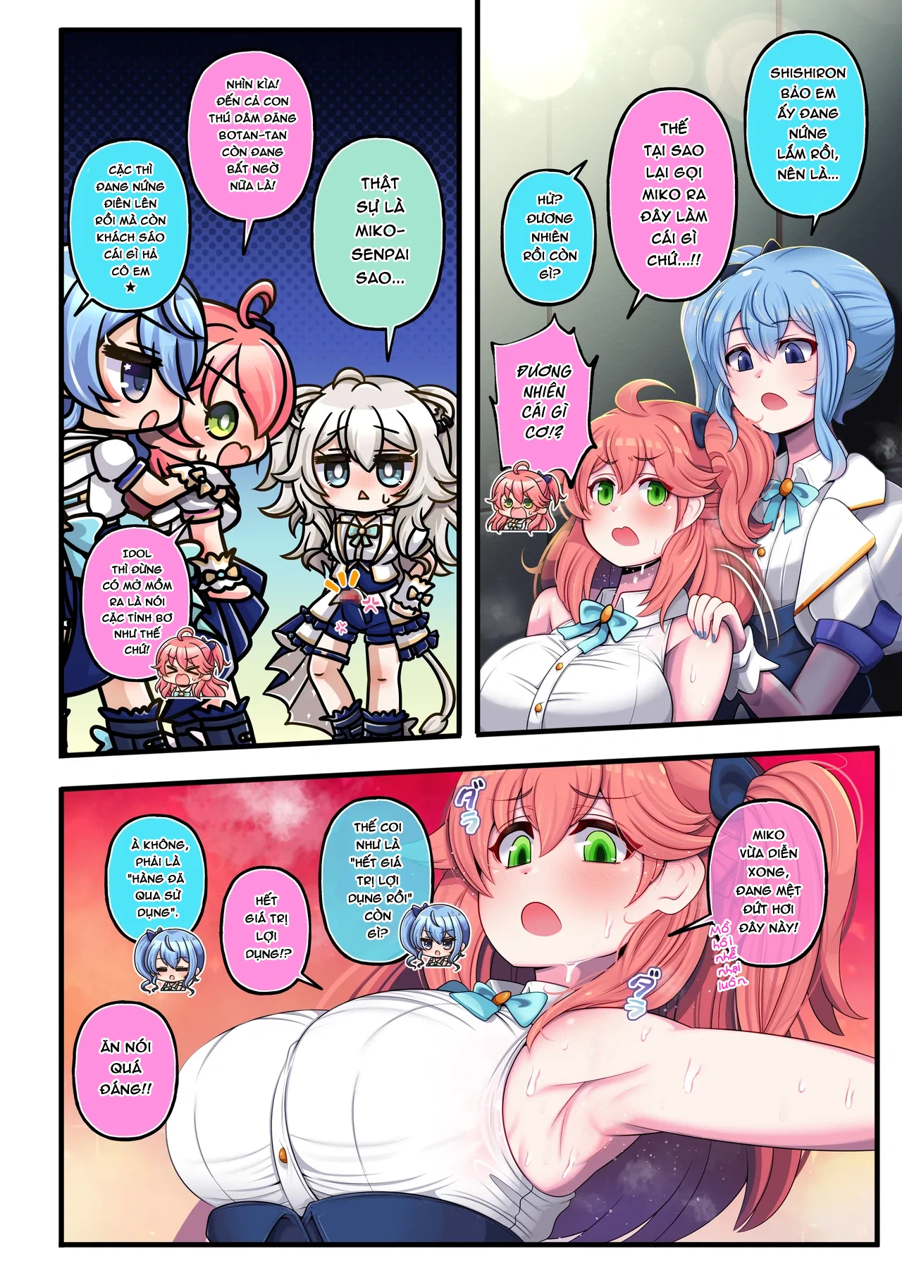 HentaiVN.net - Ảnh 5 - FutaShishi "chơi" cả thế giới - ShishixMikoSui: Cùng Diva chơi hoa đào