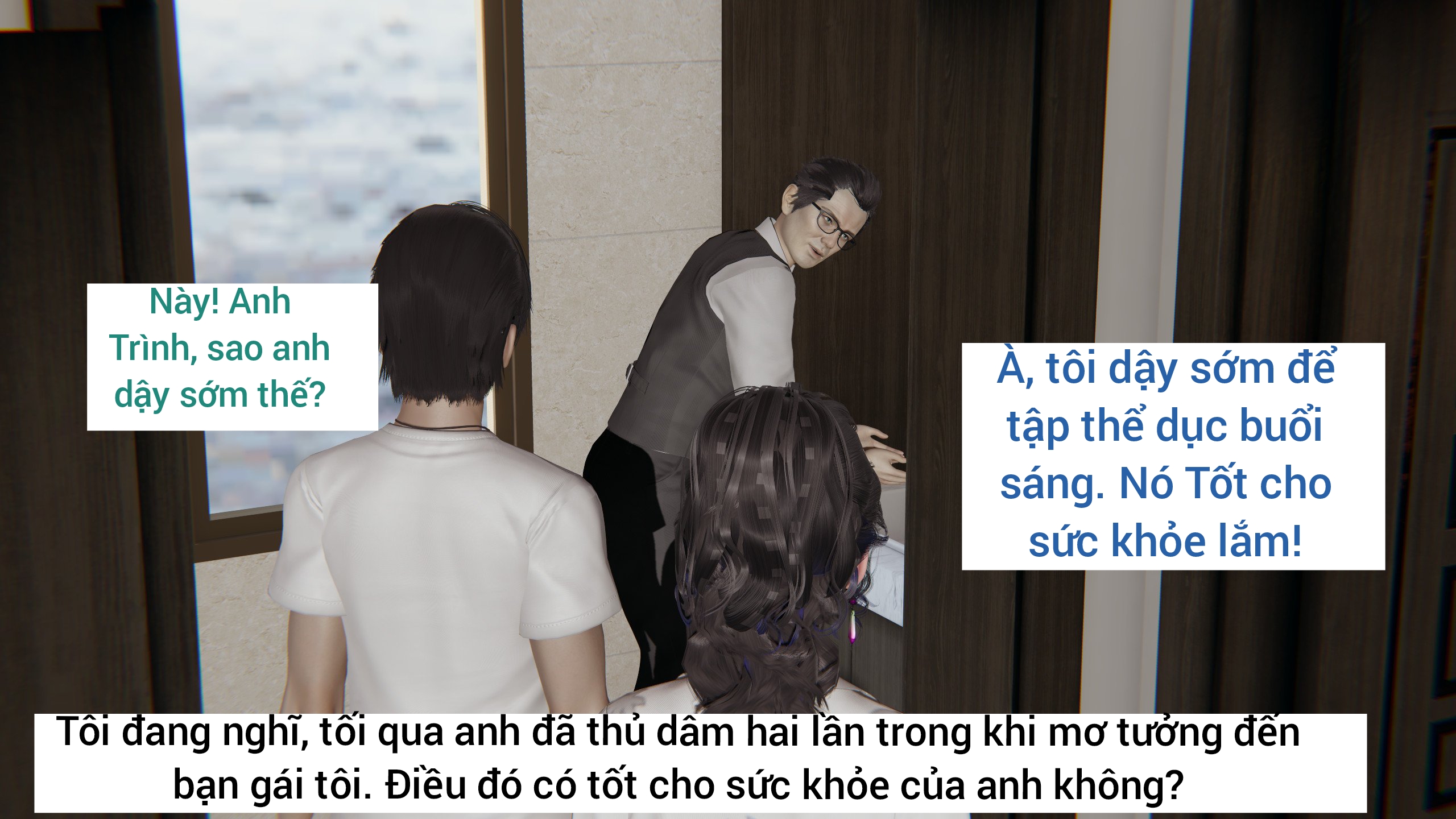 HentaiVN.net - Ảnh 5 - Vạch trần bạn gái Tiểu Nguyệt - Chap3: buổi tụ họp