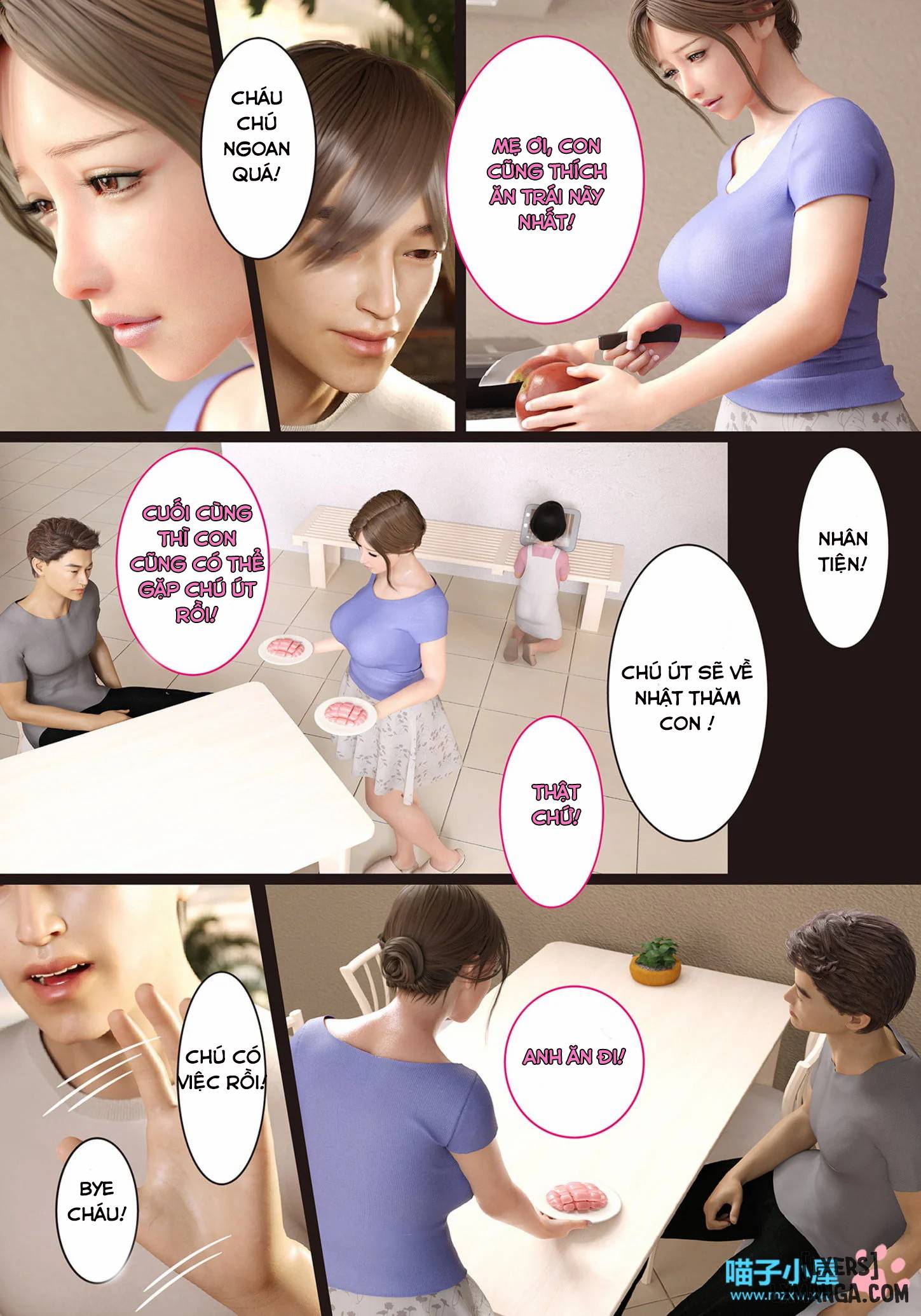 HentaiVN.net - Ảnh 4 - Loạn luân cùng chị dâu - Chương 4
