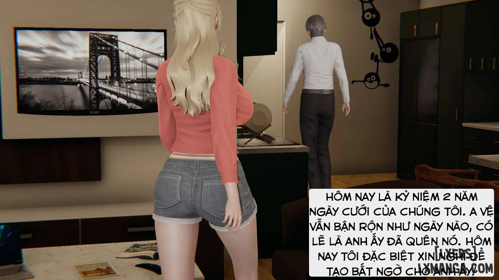HentaiVN.net - Ảnh 4 - Sự trả thù của người vợ - Chương 7 - Bị bố chồng cưỡng hiếp [Phần 3]