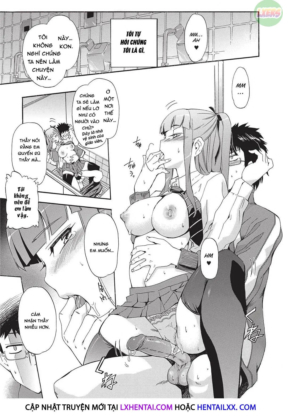 HentaiVN.net - Ảnh 4 - Trembling Lips - Chap 2