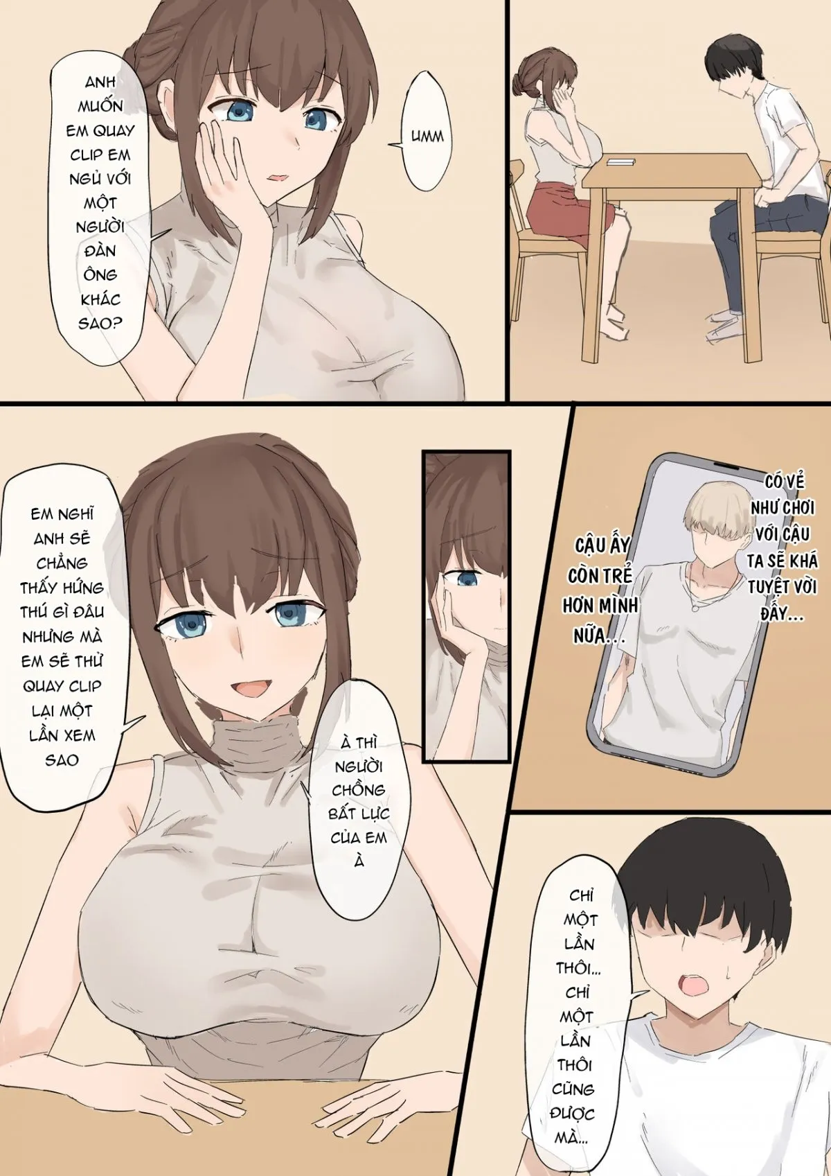 HentaiVN.net - Ảnh 4 - Tsuma no Netorase - Oneshot