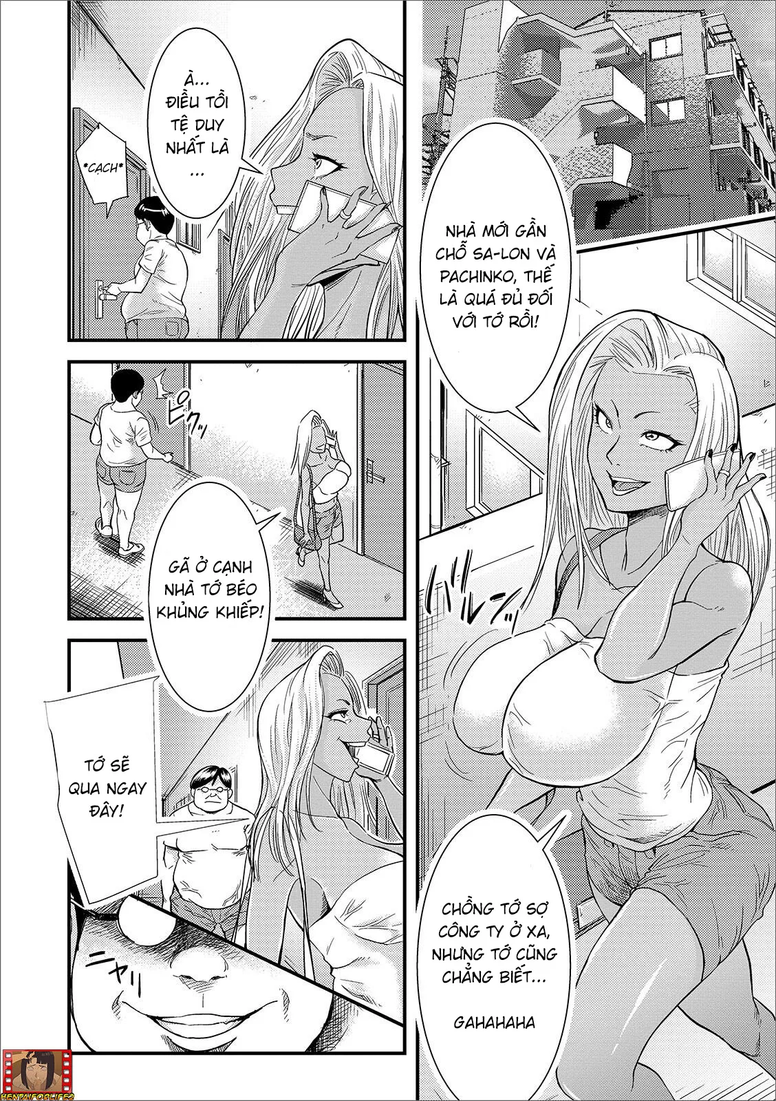 HentaiVN.net - Ảnh 4 - Nhà thôi miên béo ú và cô vợ trẻ - Oneshot