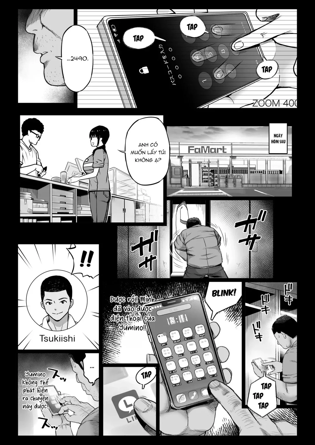 HentaiVN.net - Ảnh 4 - Yumino lại bị quản lý quấy rối - Oneshot