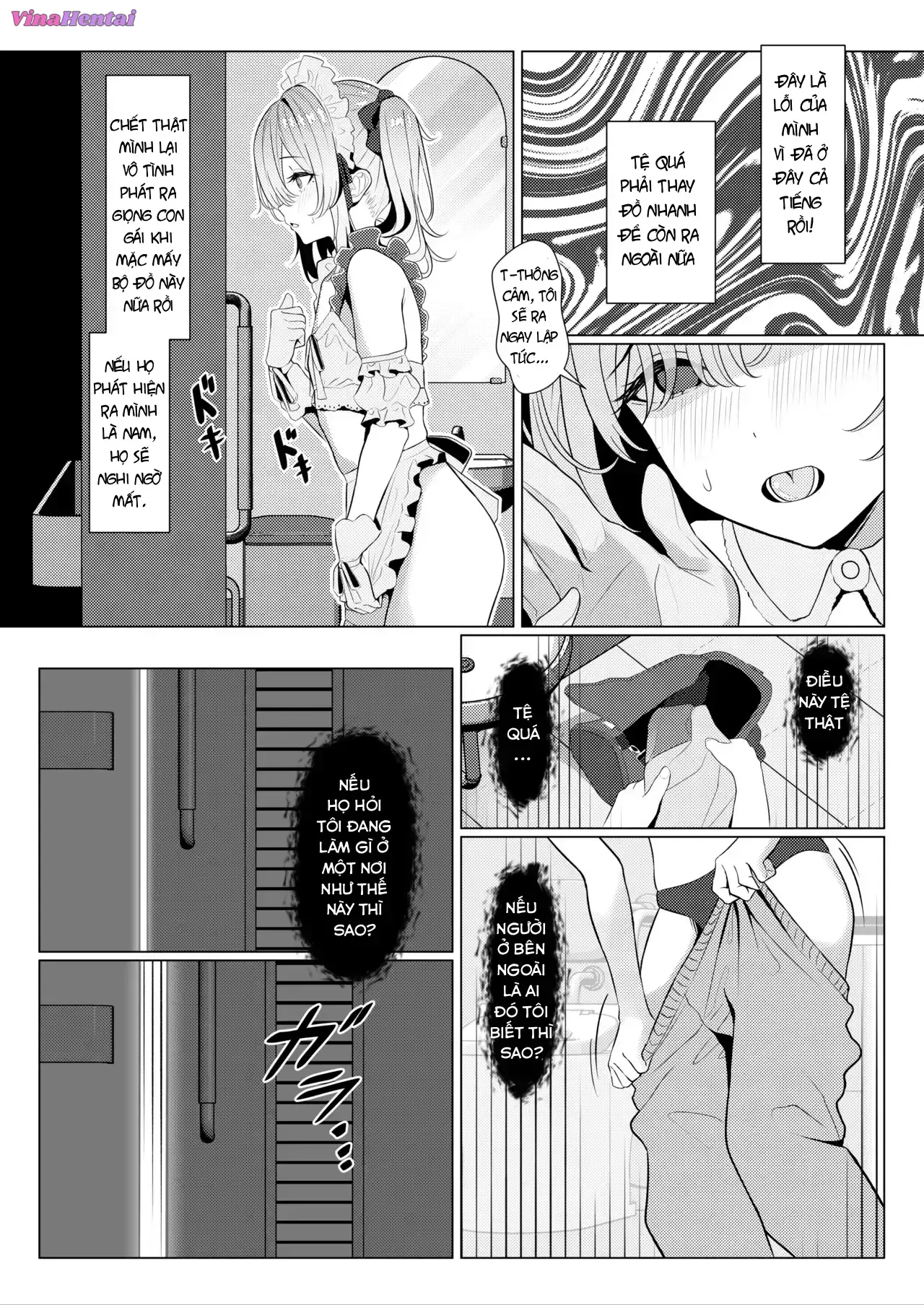 HentaiVN.net - Ảnh 5 - Hồ sơ bệnh án nữ hóa của Hayato-sensei-Phần bệnh viện - Chap 2