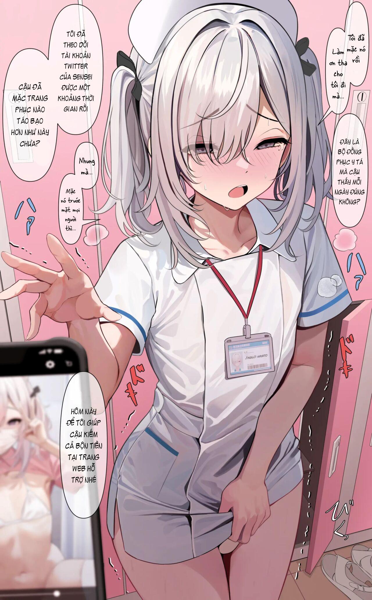 HentaiVN.net - Ảnh 5 - Bác sĩ siêu nghiêm túc - Oneshot