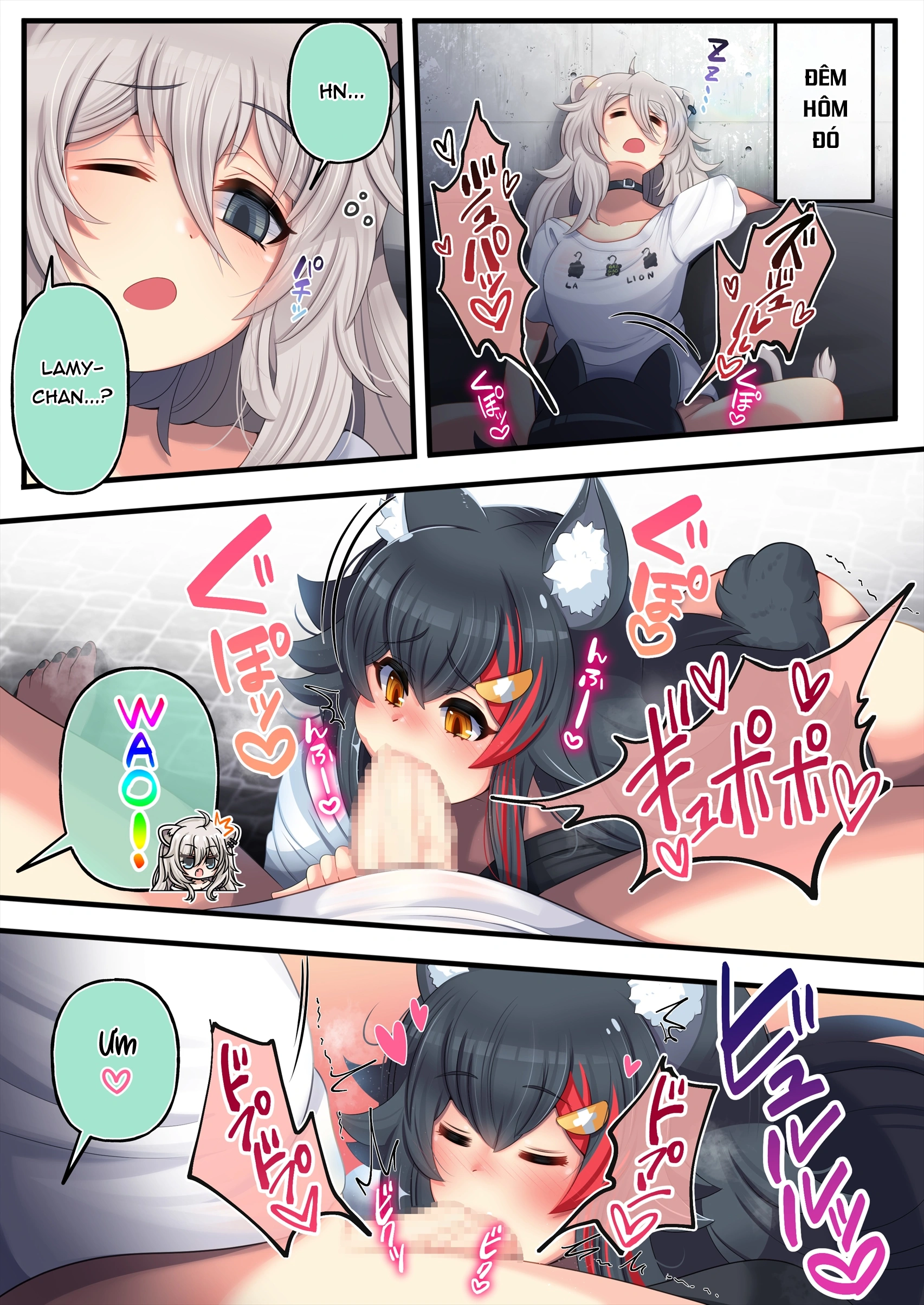 HentaiVN.net - Ảnh 5 - FutaShishi "chơi" cả thế giới - ShishixMio: Làm mẹ (?)