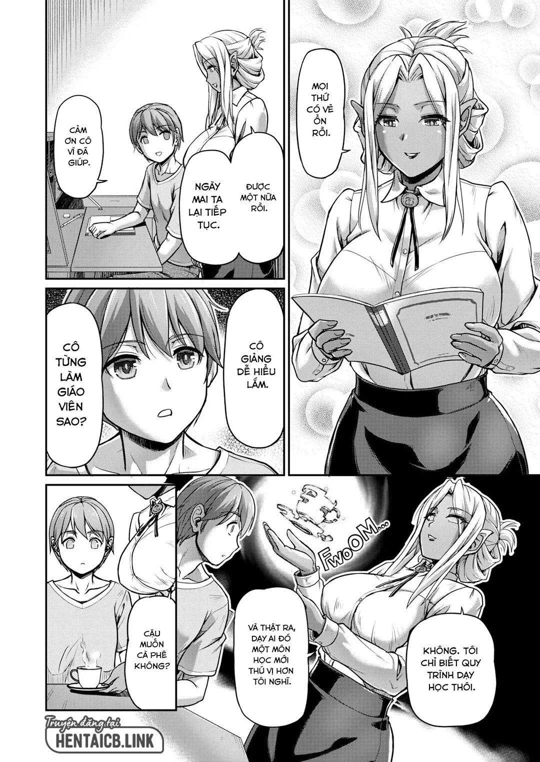 HentaiVN.net - Ảnh 4 - Cuộc sống hàng ngày tại Nữ quái trang viên - Chap 6