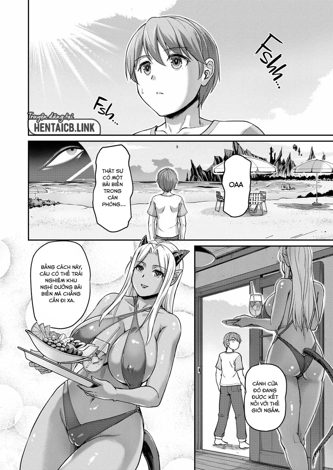 HentaiVN.net - Ảnh 4 - Cuộc sống hàng ngày tại Nữ quái trang viên - Chap 7