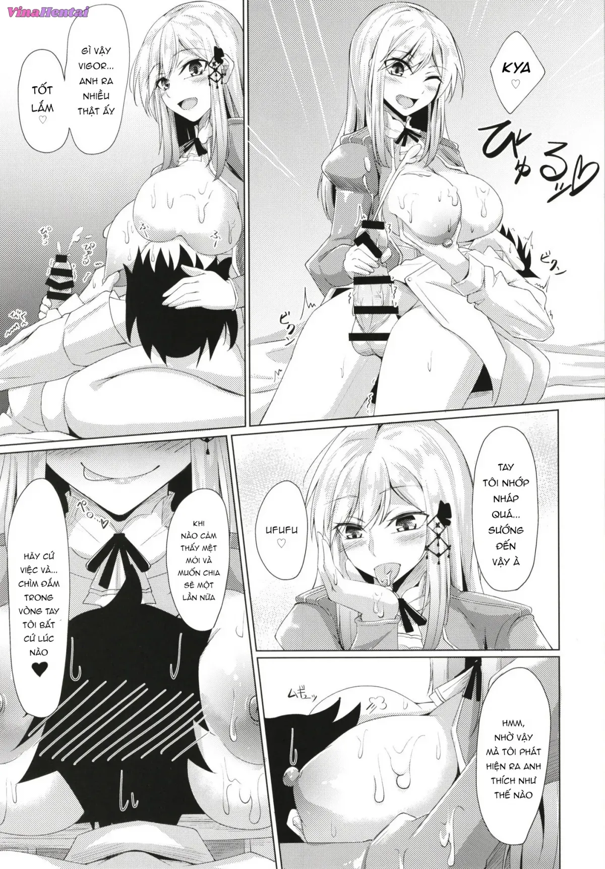 HentaiVN.net - Ảnh 4 - Dunkerque ni Amaetai!! (Azur Lane) [Gakuen Ketsumeichou (Oriue Wato)] - Oneshot