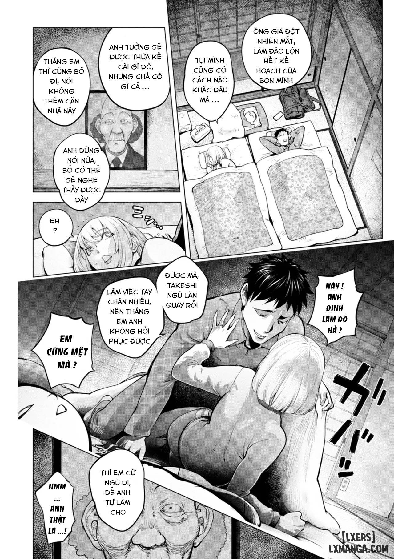 HentaiVN.net - Ảnh 4 - Kỉ niệm của Kaya-nee và lão già - Oneshot