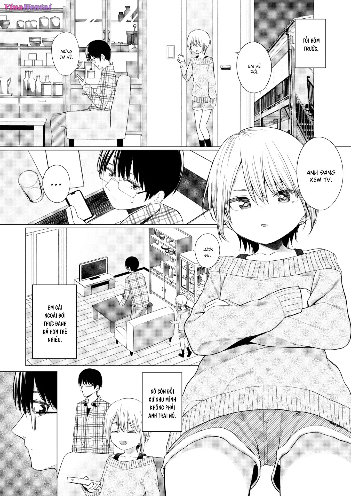 HentaiVN.net - Ảnh 4 - Tôi thử thuê em gái mình - Oneshot