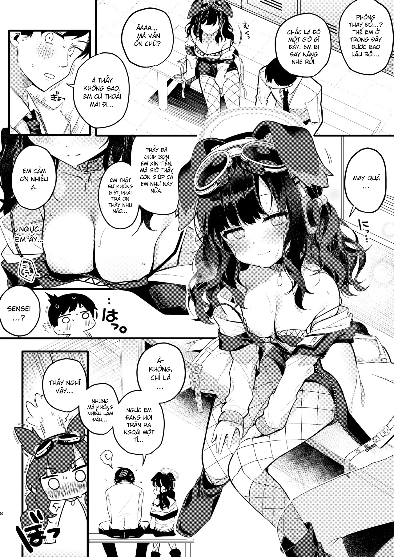 HentaiVN.net - Ảnh 5 - Nekozuka Hibiki hôm nay cũng không thể từ chối. - One shot khô dái