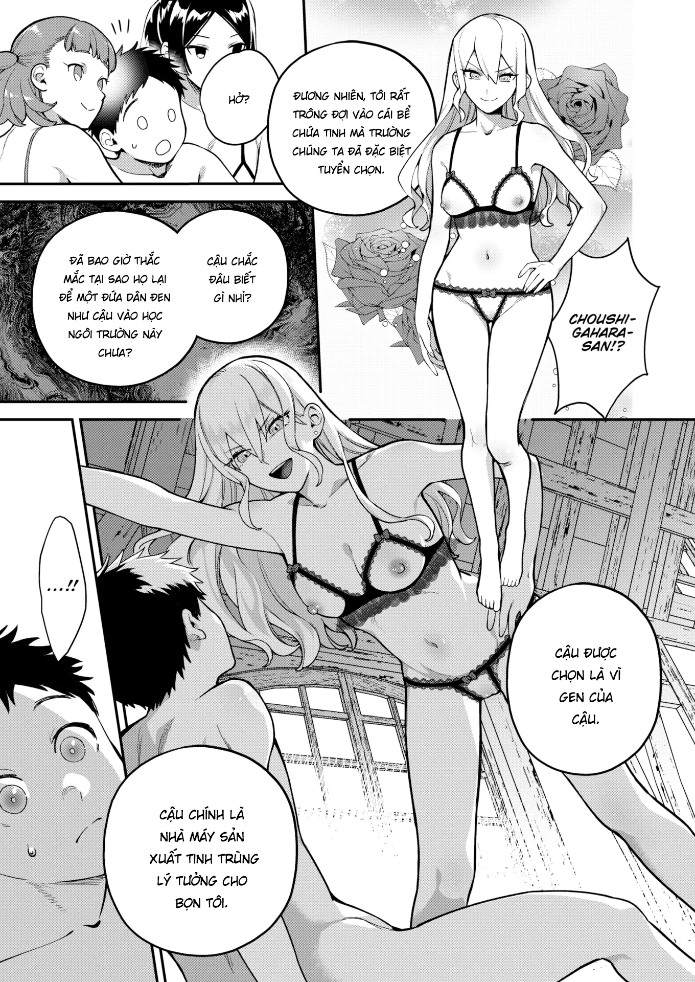 HentaiVN.net - Ảnh 4 - Nữ Vương Học Đường - Chap 5