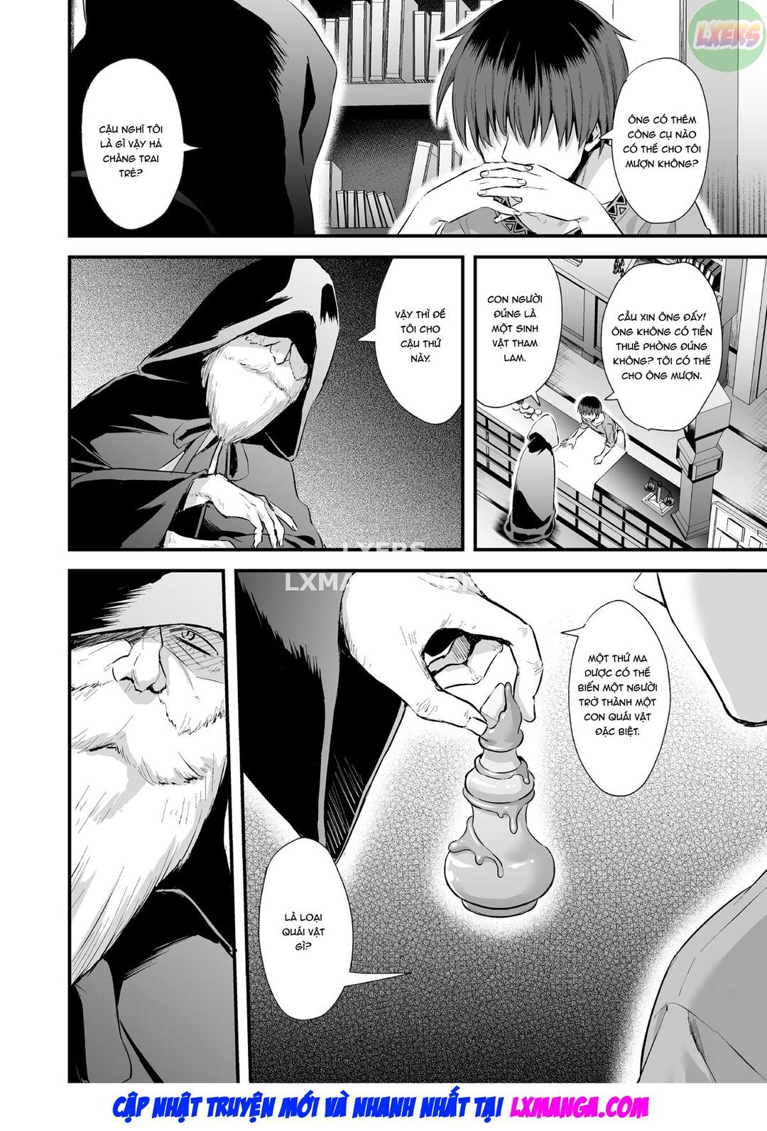 HentaiVN.net - Ảnh 4 - Để mắt đến nàng Elf nóng bỏng ở thế giới khác - Chap 3