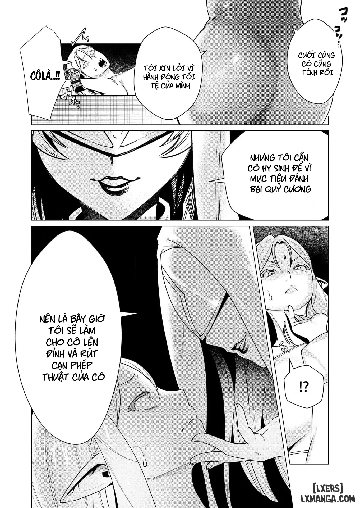 HentaiVN.net - Ảnh 4 - Vị Anh Hùng Muốn “Vợ Người Ta” Làm Phần Thưởng - Chap 5 : [NTR?] Dũng sĩ x Nữ Tư Tế