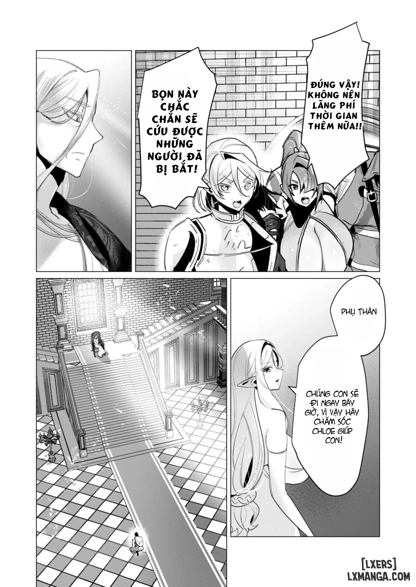 HentaiVN.net - Ảnh 4 - Vị Anh Hùng Muốn “Vợ Người Ta” Làm Phần Thưởng - Chap 16 : Dũng Sĩ và lời nguyền Dark Elf (Phần 3)