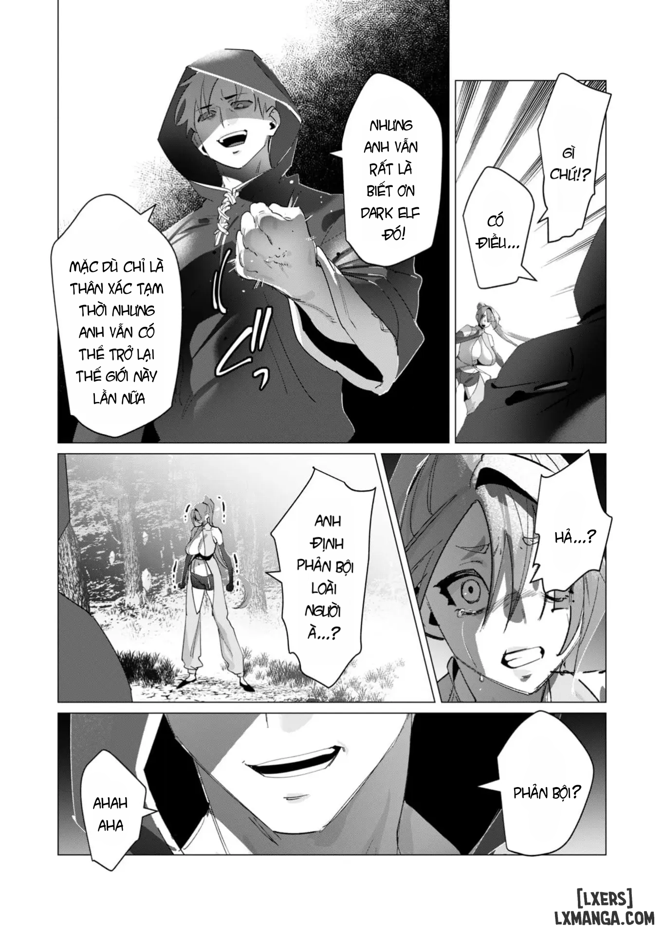 HentaiVN.net - Ảnh 4 - Vị Anh Hùng Muốn “Vợ Người Ta” Làm Phần Thưởng - Chap 18 : Dũng Sĩ và lời nguyền Dark Elf (Phần 5)