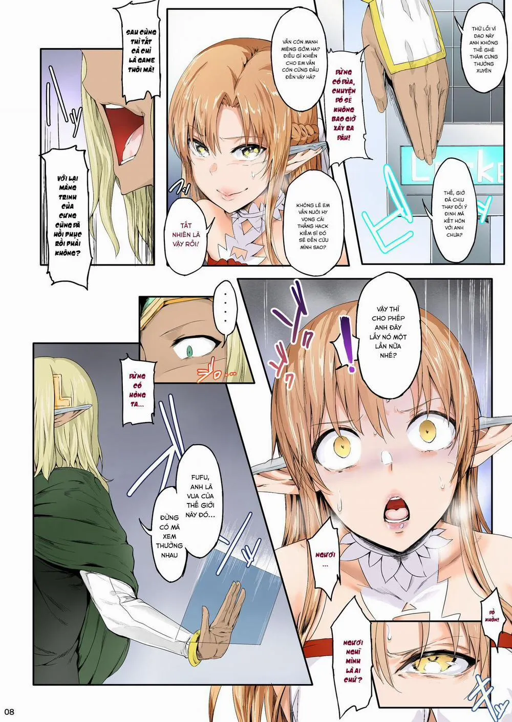 HentaiVN.net - Ảnh 4 - Asunama (Sword Art Online) - Chương 1 (màu)