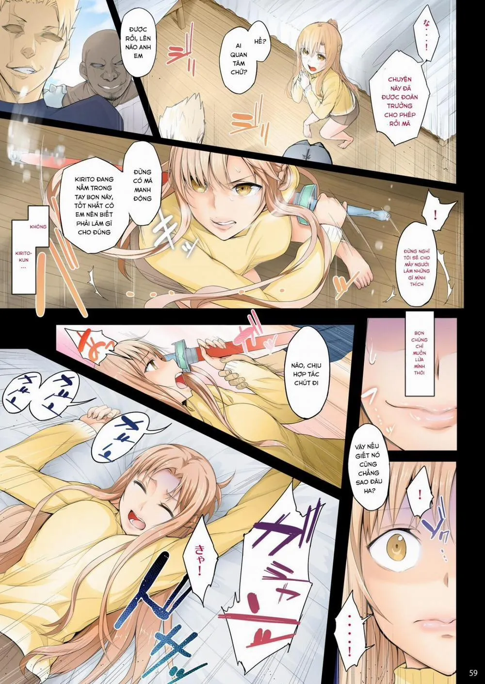 HentaiVN.net - Ảnh 4 - Asunama (Sword Art Online) - Chương 4 (màu)