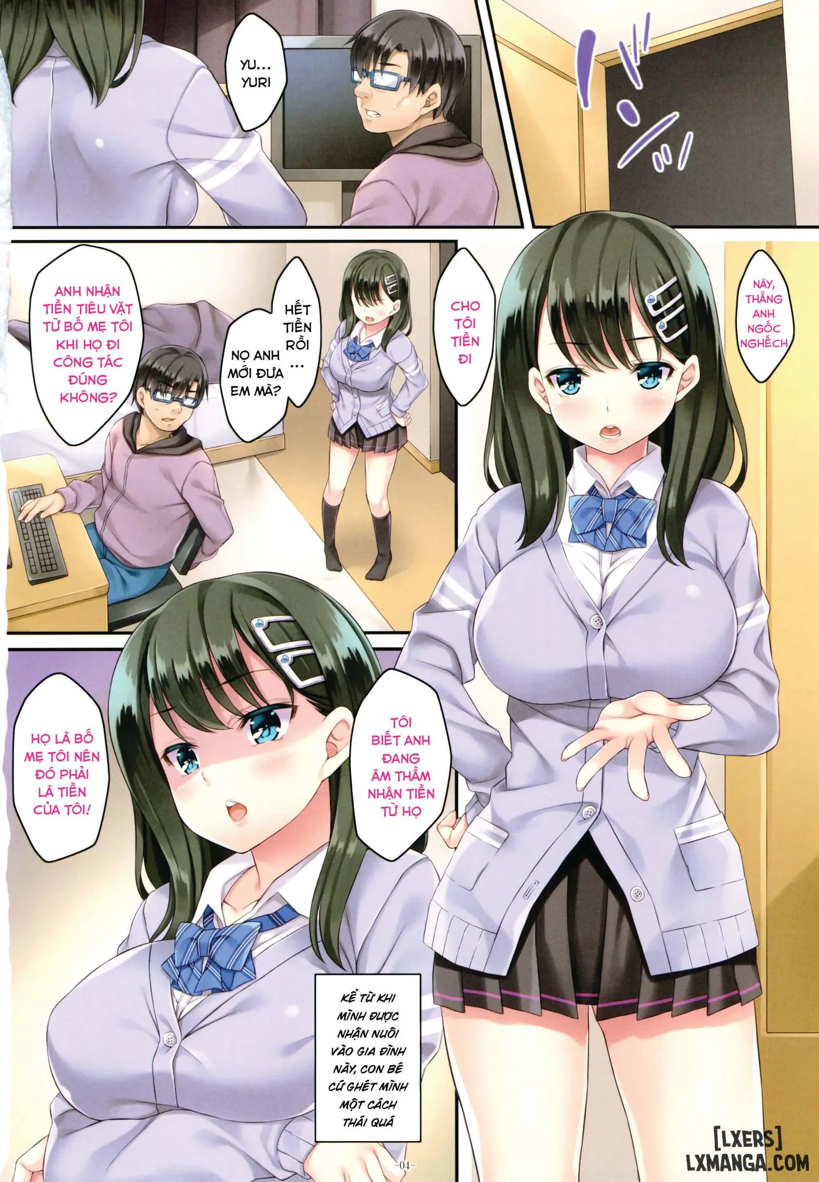 HentaiVN.net - Ảnh 4 - Thôi miên tại gia - Chapter 1