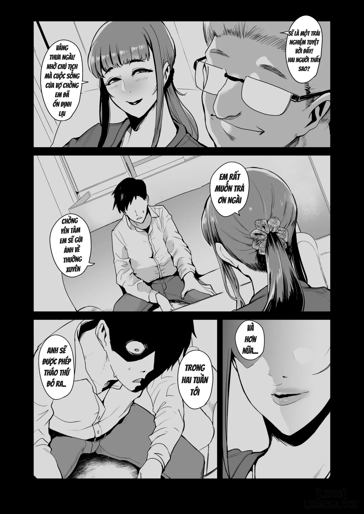 HentaiVN.net - Ảnh 4 - Những con vợ heo nái mang mặt nạ bú cu - Chap 3