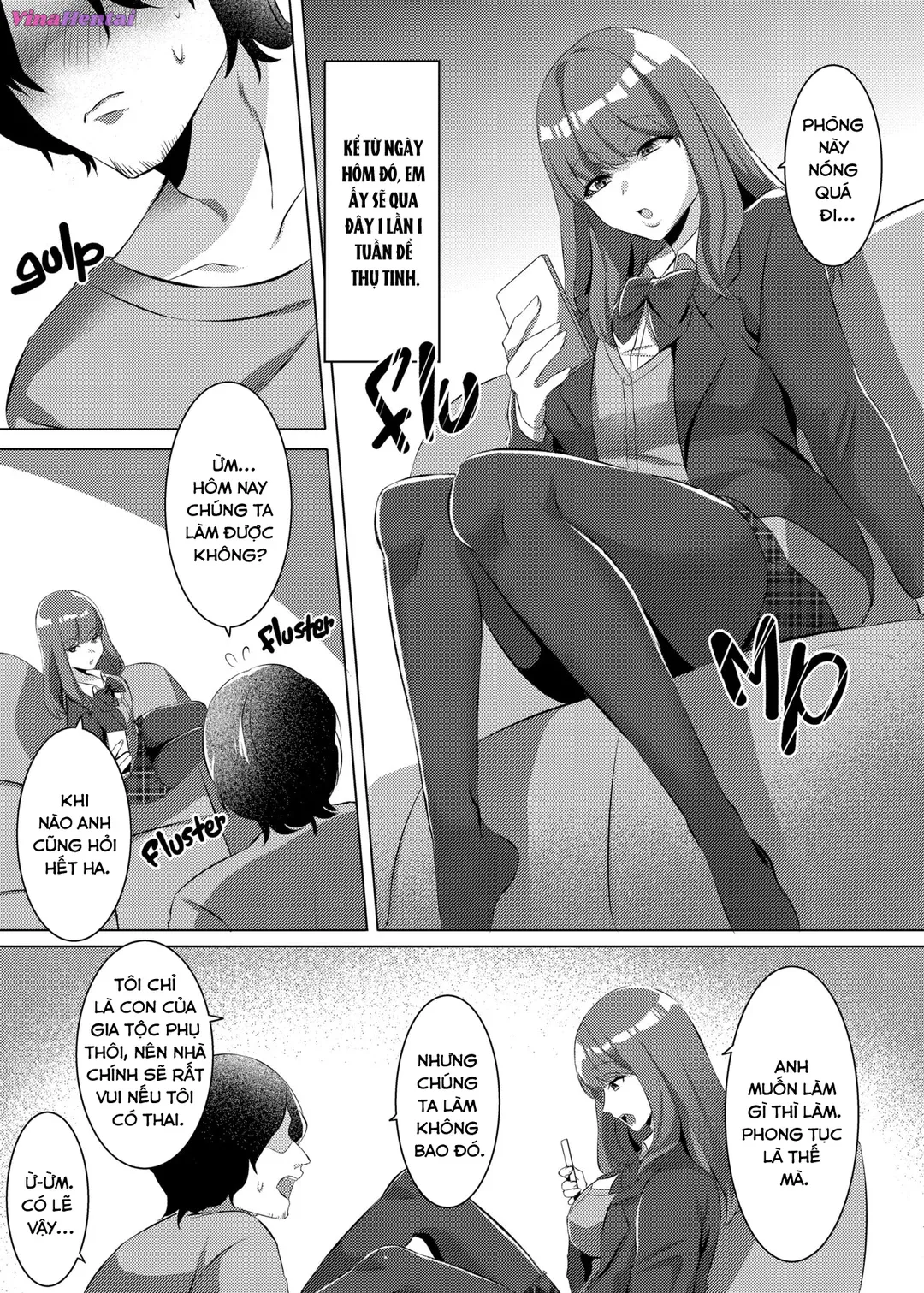 HentaiVN.net - Ảnh 4 - Làm tan chảy vị hôn thê giá băng - Oneshot