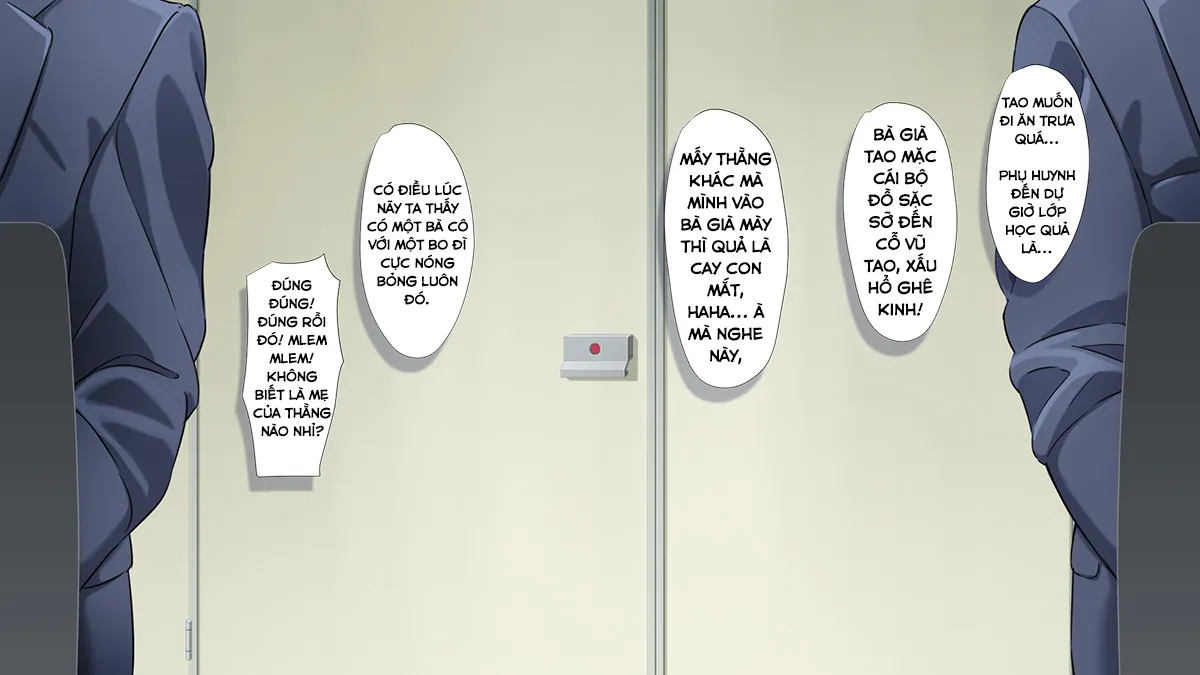 HentaiVN.net - Ảnh 4 - Triệu Hồi Mị Ma Tặng Kèm Ma Ma~ [Succubus Yondara Haha ga Kita!; When I Summoned a Succubus, My Mother Showed Up!] - Chap 5: Buổi Dự Giờ Phụ Huynh Ướt Át~ Trong Nhà Vệ Sinh Nam Và Phòng Học