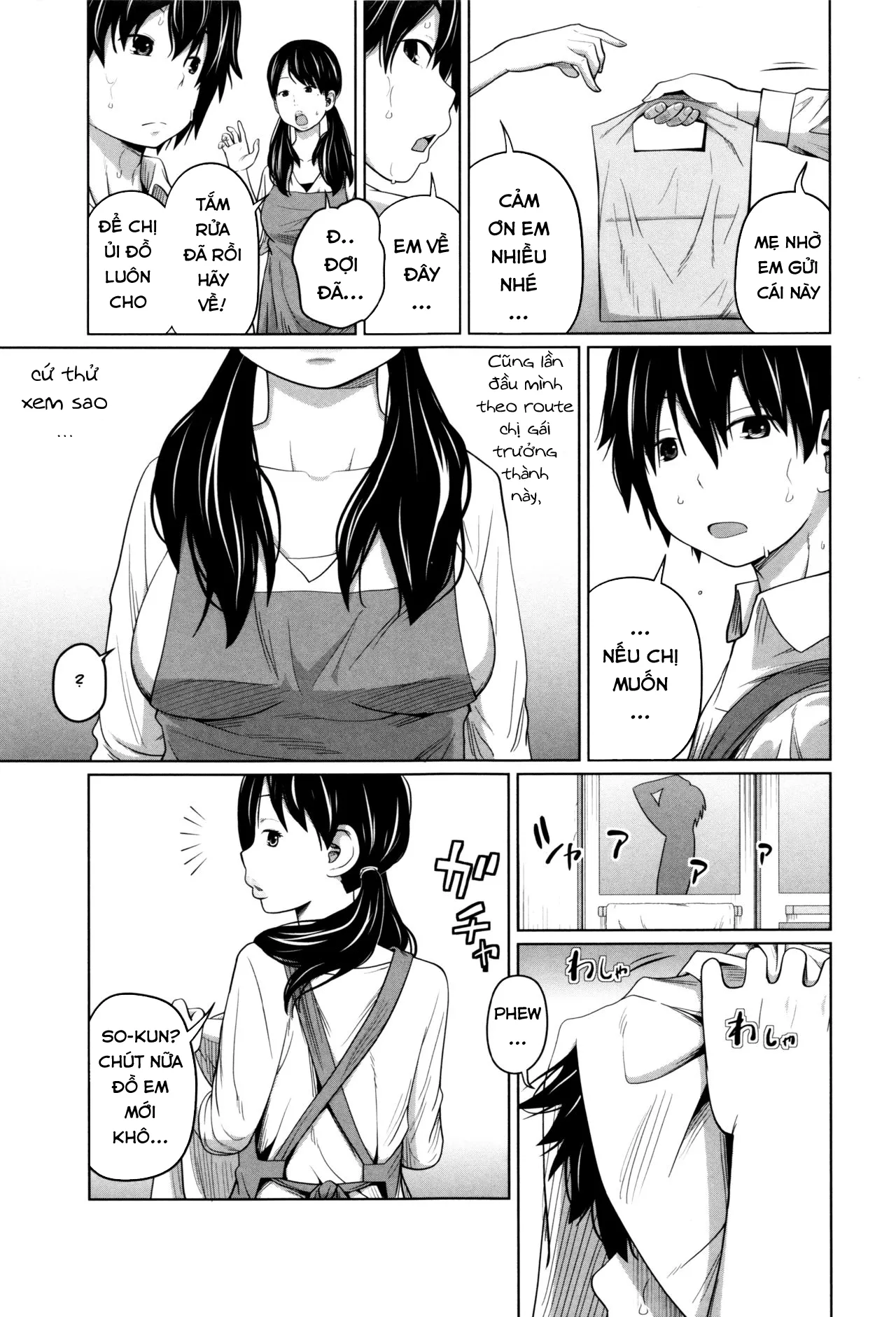 HentaiVN.net - Ảnh 4 - Chị Hai của tôi [Daily Sisters] - Chap 4