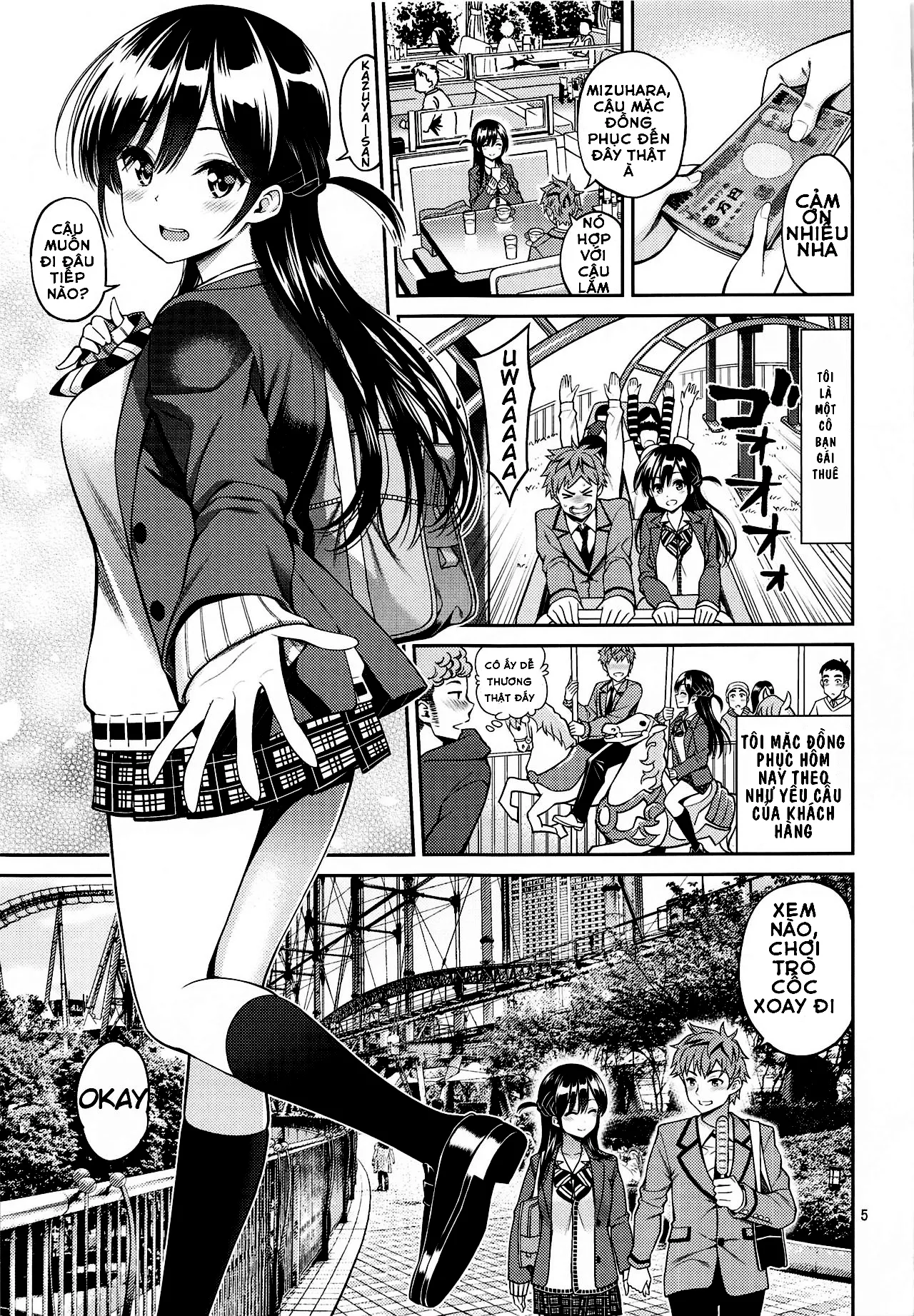 HentaiVN.net - Ảnh 4 - Địt bạn gái thuê cực cay! [Rental Kanojo Osawari Shimasu] - Chap 3