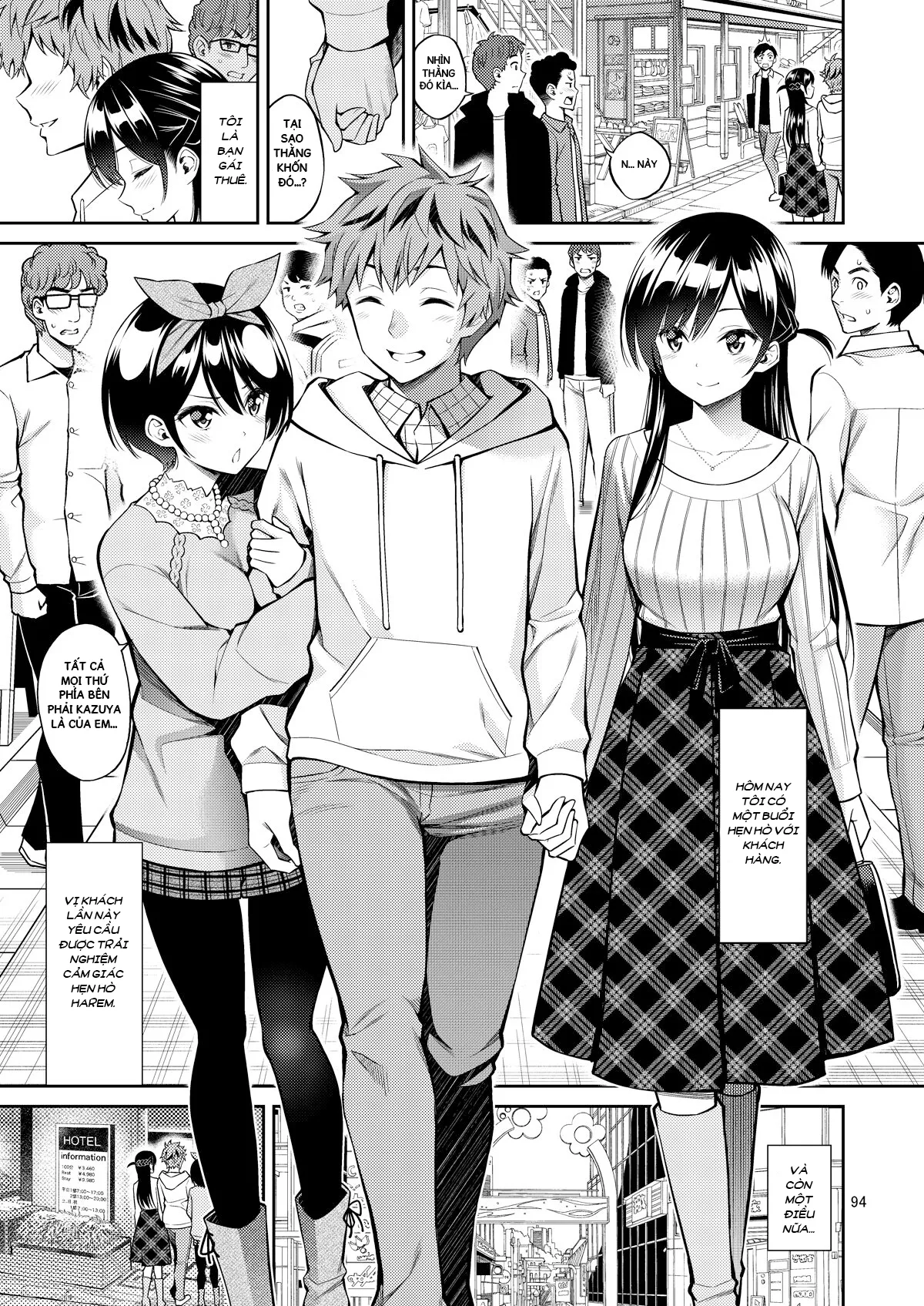 HentaiVN.net - Ảnh 4 - Địt bạn gái thuê cực cay! [Rental Kanojo Osawari Shimasu] - Chap 5