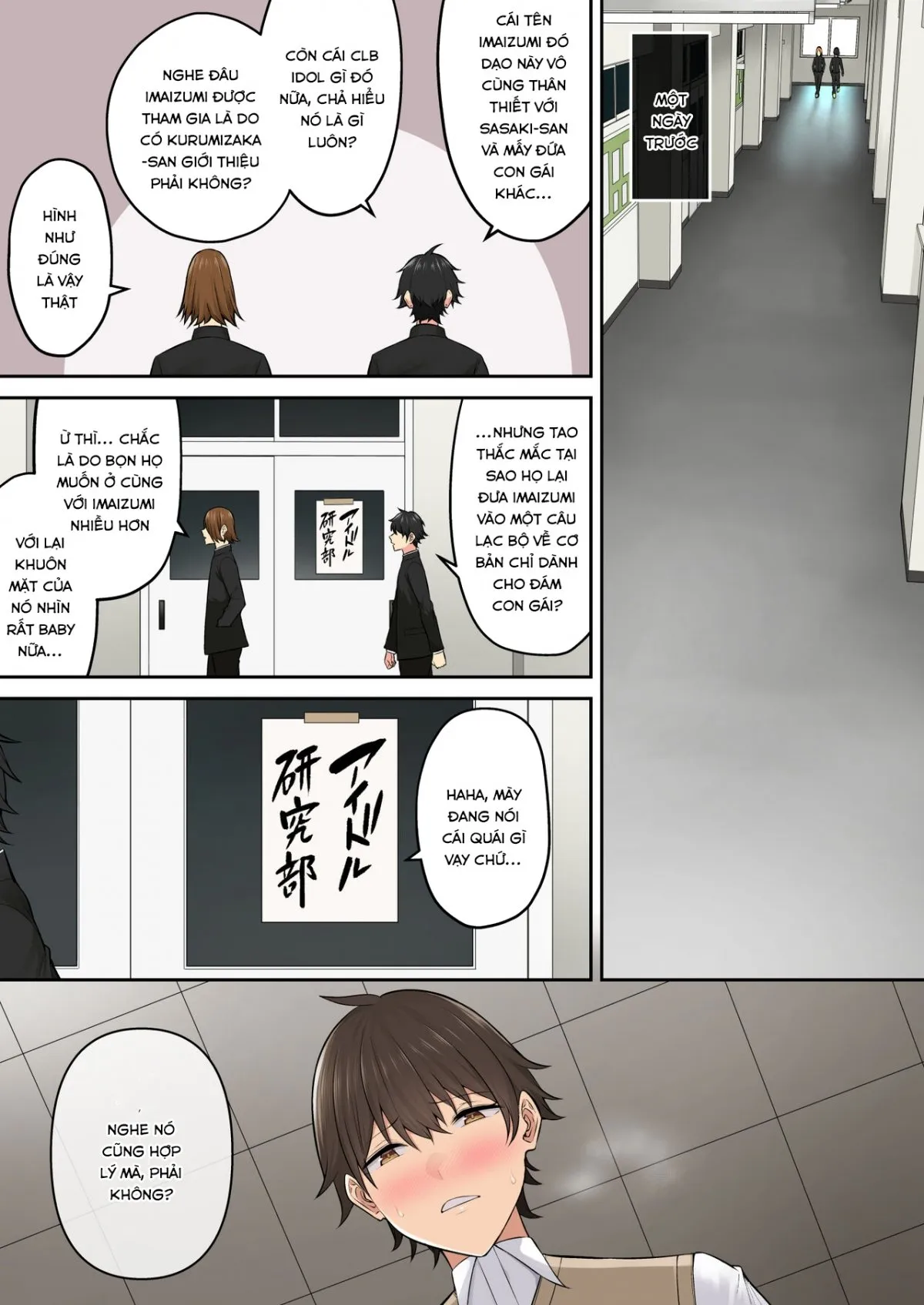HentaiVN.net - Ảnh 4 - Imaizumi đưa cả bầy Gyaru về nhà mình - Chap 6