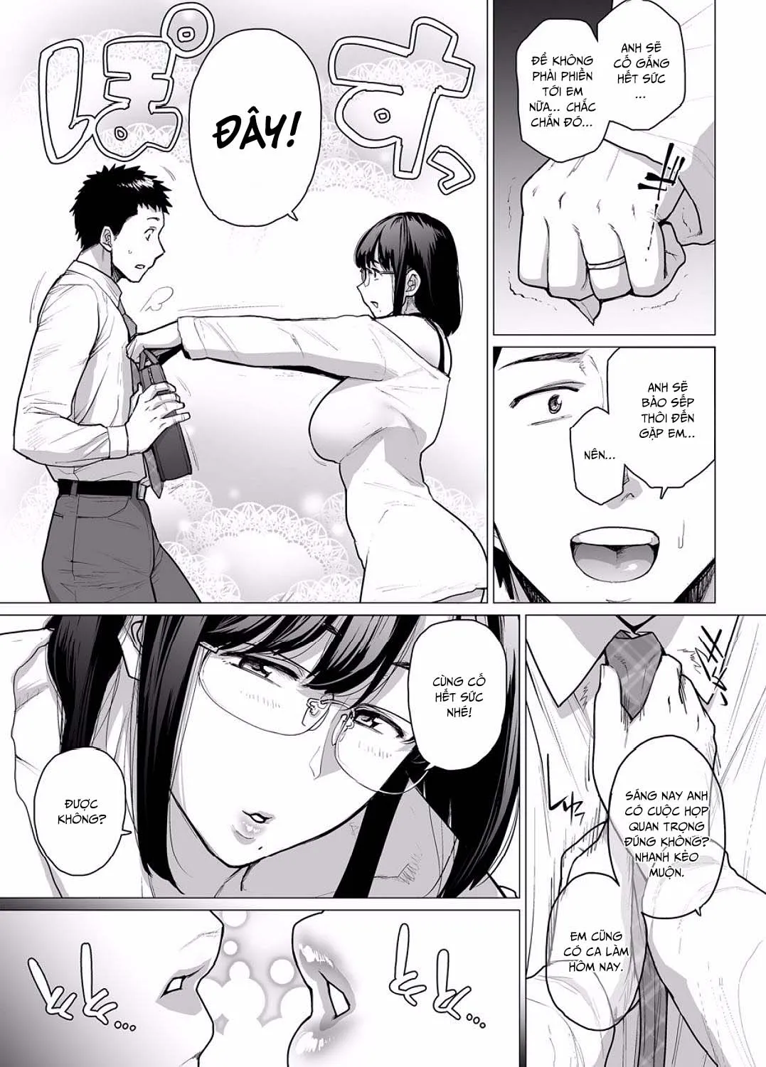 HentaiVN.net - Ảnh 4 - Sự hy sinh của Người vợ  - Chap 3
