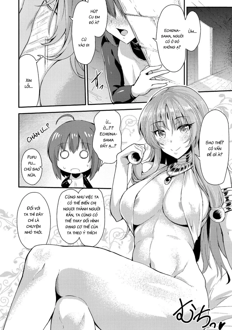 HentaiVN.net - Ảnh 4 - Echidna-sama giết thời gian [Echidna-sama is Killing Time] - Chap 3 - Thằng em ăn mặn