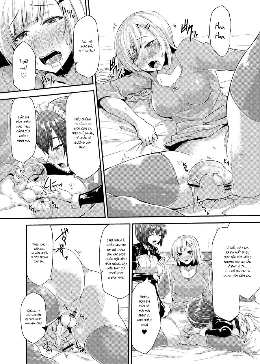 HentaiVN.net - Ảnh 4 - Echidna-sama giết thời gian [Echidna-sama is Killing Time] - Chap 4 - Càng ngày càng mặn...