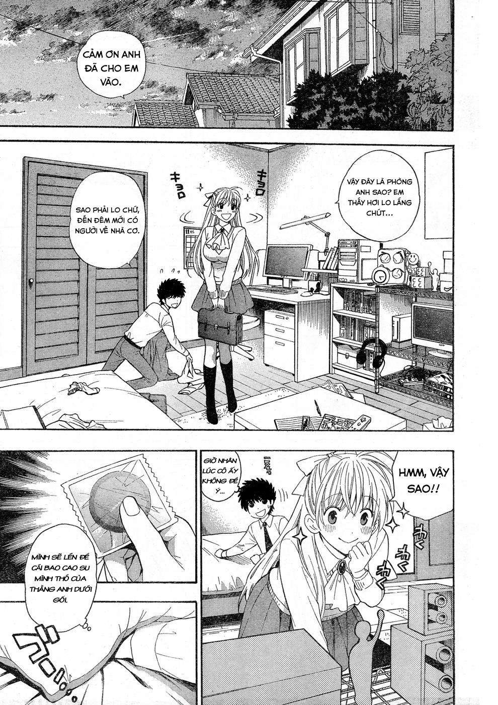 HentaiVN.net - Ảnh 5 - Hen Koi - Nhật kí tan trường [Hen Koi - The After School Diary, The Secret Love At Dust] - Chương 4 Thời điểm bí mật là khi đôi tình nhân hòa làm một với nhau