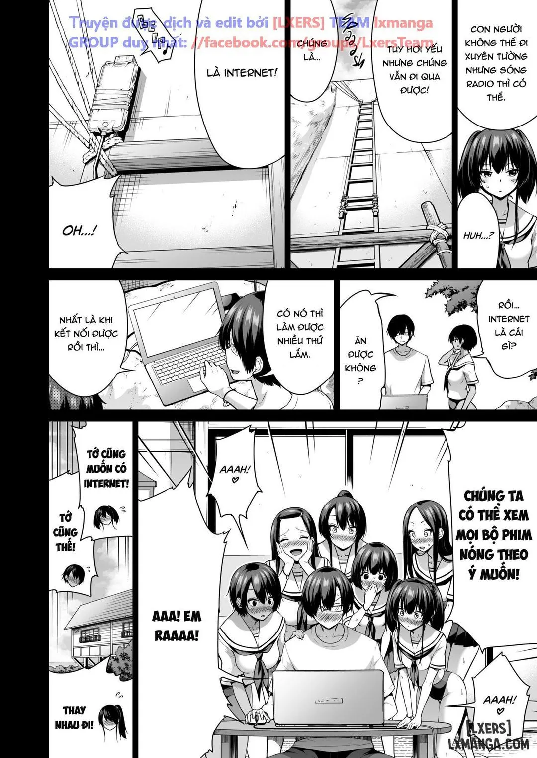 HentaiVN.net - Ảnh 4 - Thiên đường của Nanaka ~ Ngôi trường vùng quê với dàn harem mỹ nữ - Chap 7