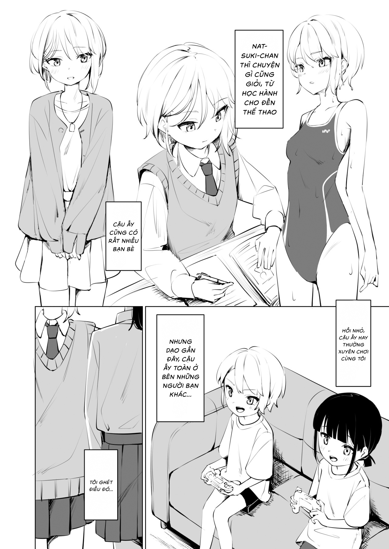 HentaiVN.net - Ảnh 4 - Câu chuyện bị bạn thanh mai trúc mã làm cho mọc cu rồi bị nhốt lại - Oneshot
