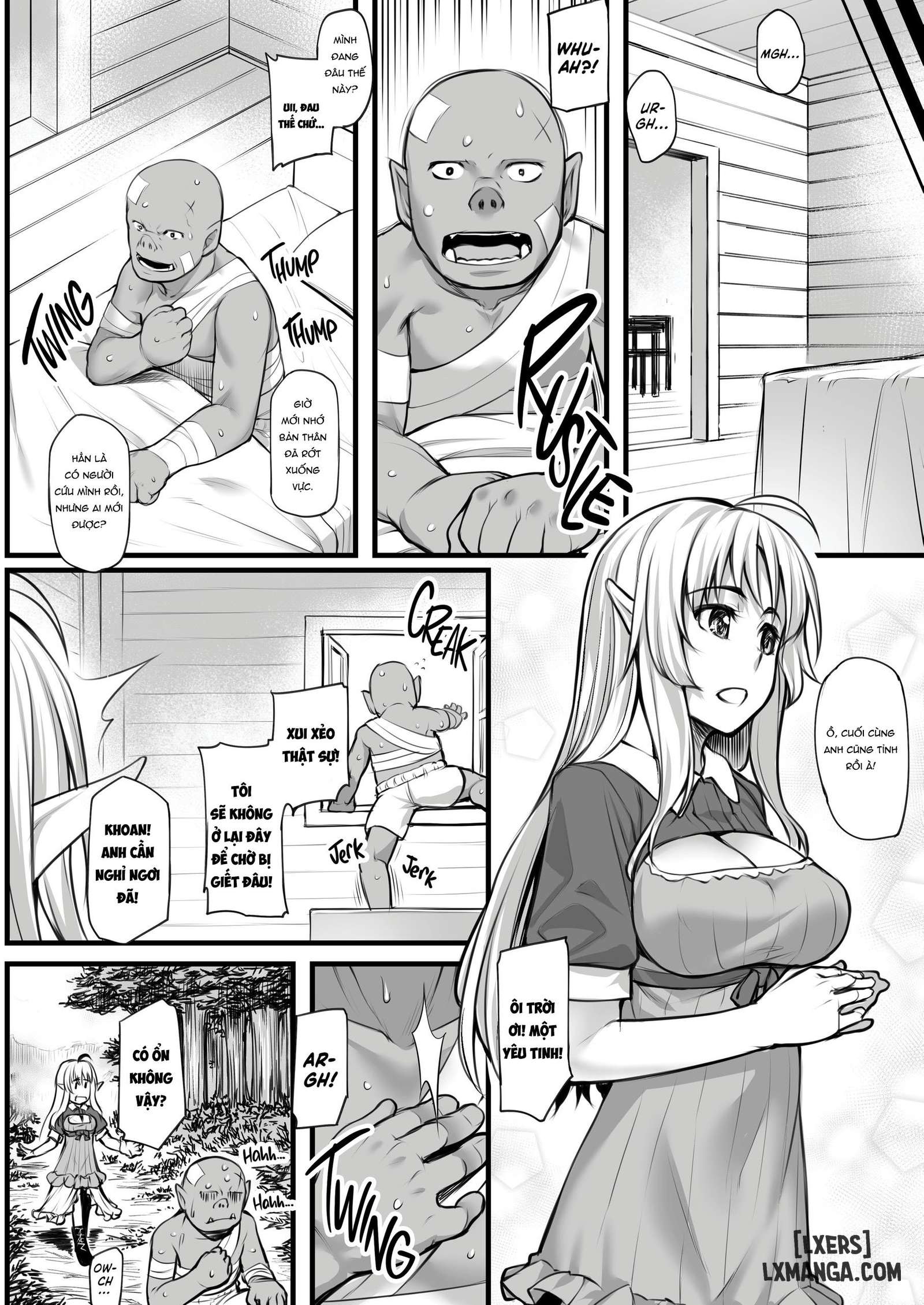 HentaiVN.net - Ảnh 4 - My Darling Orc + Sibling Rivalry - Vol.1